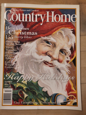 Better Homes & Garden Country Home Happy Holidays 155 Merry Ideas December 1997-image