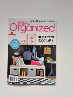 Better Homes & Gardens Secrets Of Getting Organized Magazine Issue 41-image