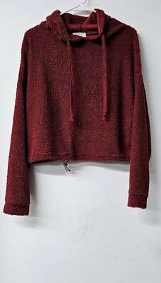 WARM & COZY Fuzzy Super Soft Long Sleeve Pullover Hoodie With Adjustable...-image