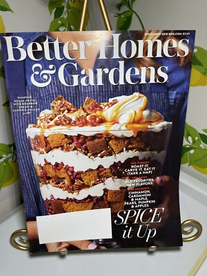 Better Homes And Gardens Magazine November 2018 Spice It Up-image