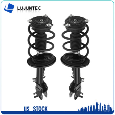 Set (2) Front Complete Struts With Coil Spring For Nissan Murano 3.5L 2011-2013-image