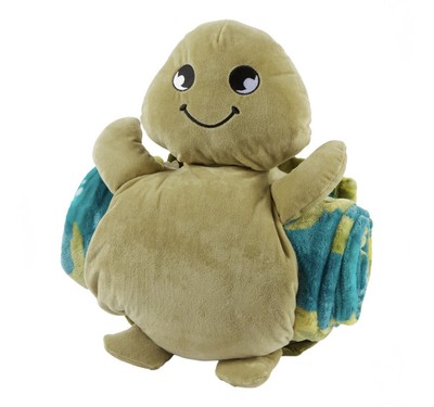 HSN Warm & Cozy Huggable Friend & Throw Set-image