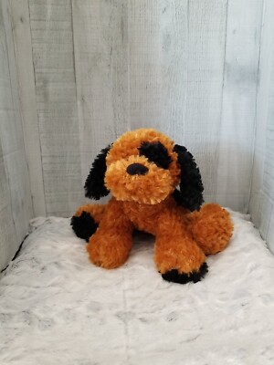 Pier 1 Imports 'Bailey' Puppy Plush Black Tan Labradoodle Stuffed Animal 8