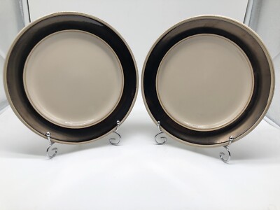 Pier 1 Imports 8.5” Salad Plates “RION” ~Set of 2~ Cheese Apps REPLACEMENT A5-image