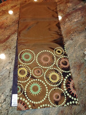 Pier 1 Imports Circles Fusion Carafe Polyester Table Runner 14x72