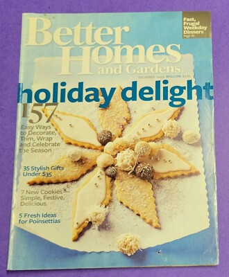 Better Homes and Gardens Magazine (December 2009) Volume 87 Issue #12-image