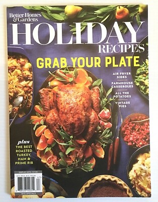 Better Homes & Gardens Holiday Recipes December 2021 NEW-image