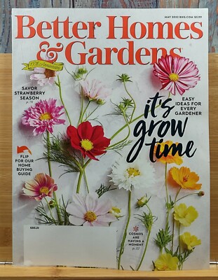Better, Homes & Gardens MAY 2022 100th Anniversary It's Grow Time-image