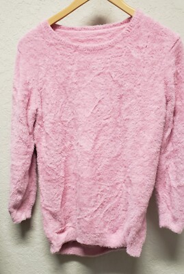 Pink Cozy Sweater - L/S - XL - NEW-image