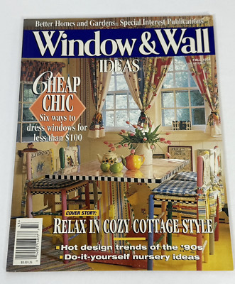 Better Homes And Gardens Special Interest Publication Fall 1994 Window & Wall Id-image