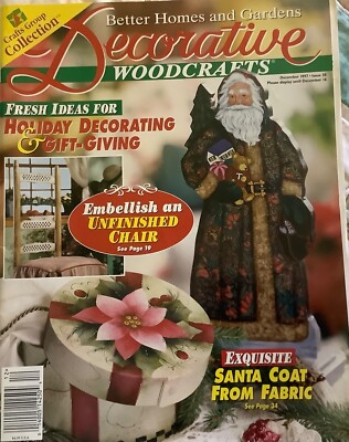 Better Homes and Gardens Decorative Woodcrafts December 1997-image