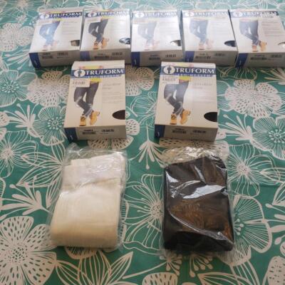 TruForm 1934 Men's Casual Over The Calf Socks Compression 20-30 Pick Size Color-image