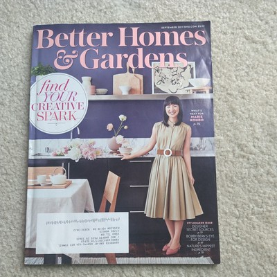 Better Homes Gardens Magazine Sept 2019 Marie Kondo Clutter Find Creative Spark-image