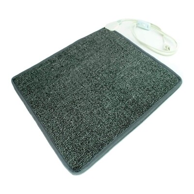 Cozy Toes Carpeted Foot Warming Heater Mat, 70-Watt Heated Warming Pad for Un...-image
