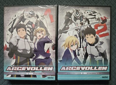 Argevollen Complete Series Collection/season 1 + 2 DVD Anime ***NEW***OOP***-image