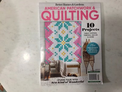 Better Homes & Gardens American Patchwork & Quilting February 2025 Magazine-image