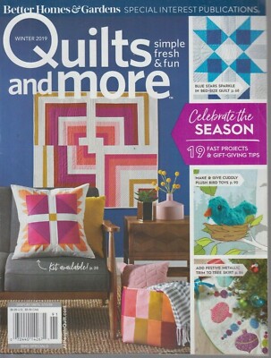 Better Homes & Gardens Quilts and More Winter 2019 Quilts-image