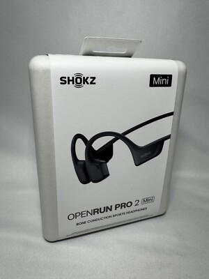 Shokz - OpenRun Pro 2 Mini Bone Conduction Sports Headphones - Black - SEALED!-image