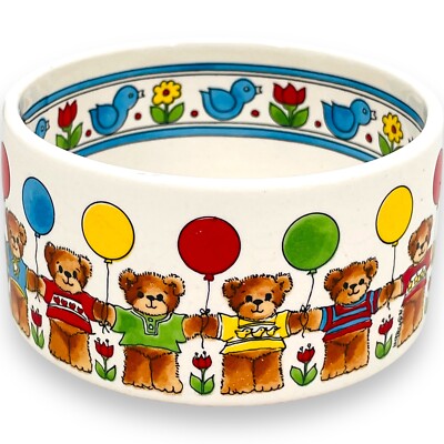 Lucy And Me 1981 Bears Design Lucy Rigg Enesco Imports Small Bowl Dish-image