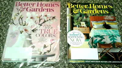 Lot #2 Better Homes & Gardens March & April 2020 Magazine Issues New Like New -image