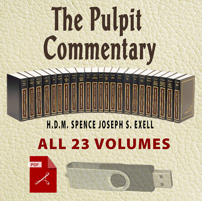 Pulpit Commentary-ALL 23 VOLUMES USB-Complete-Spence-Exell-Christian Bible Study-image