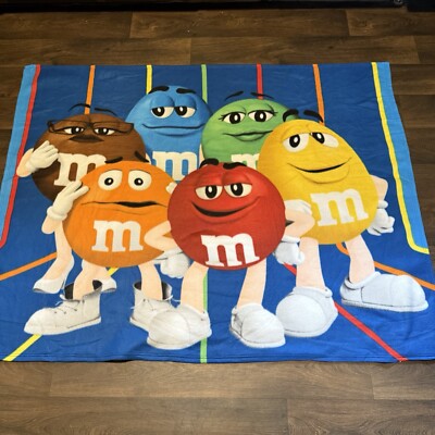 M & M Throw 4 Ft X 5 Ft Favorite Chocolate Warm & Cozy!-image