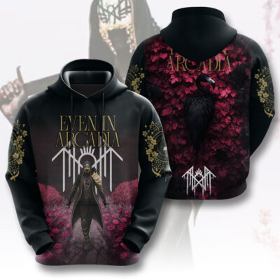 Sle Tok*En  Even In Arcadia 3D All Over Printed Hoodie-image