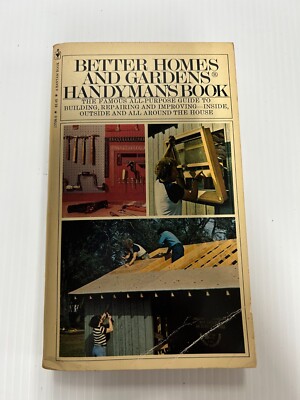 Vintage Better Homes and Gardens Handyman's Book 1979 PB (fc207-5/b0434)-image