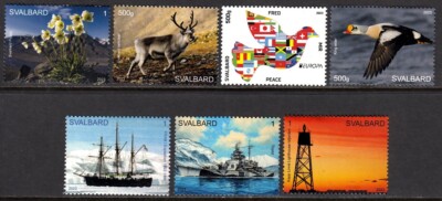 SVALBARD SPITSBERGEN 2023 YEAR SET COMPLETE MNH LOCAL STAMPS-image