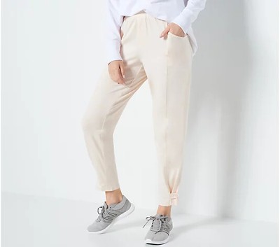 NEW ANYBODY PEARL MIST COZY KNIT LUXE REGULAR PANT SZ XS #U899-image