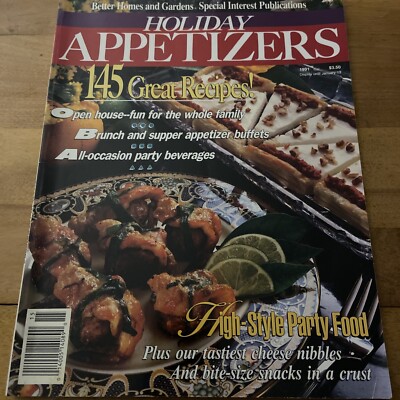 Holiday Appetizers “Better Homes And Gardens” (1991) -image