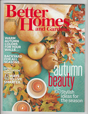 Better Homes and Gardens Magazine October 2015-image