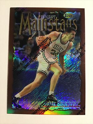 1997 Topps Finest MAINSTAYS Refractor #164 Frank Brickowski   - NM-MINT - 6133-image