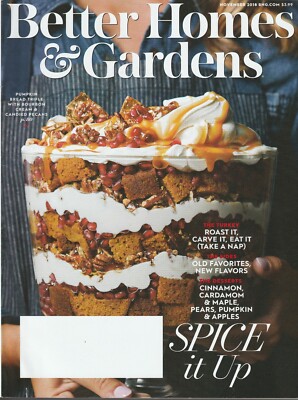 Better Homes & Gardens November 2018 Free & Fast SnH Best Deal on Ebay L@@K !!-image