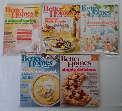Better Homes and Gardens Magazine Lot of 5 May - November 2012 New or VGC-image
