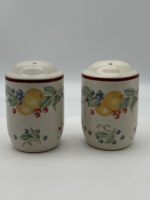 Jay Imports Ceramic Salt and Pepper Shakers with Fruit-image