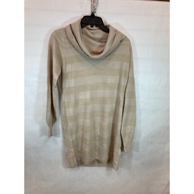 Chic Knit Elegance: Tan X-Large Women's Sweater - Cozy Comfort & Timeless Style-image