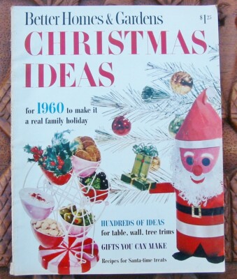 Oversize Better Homes & Gardens Dec Christmas Magazine 1960 Lace Cookie Curls-image