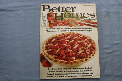 1966 JUNE BETTER HOMES AND GARDENS MAGAZINE - SUMMER FOODS COVER - E 9690-image