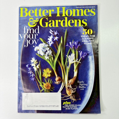 Better Homes & Gardens Magazine February 2021 Find Your Joy Issue Food Lifestyle-image