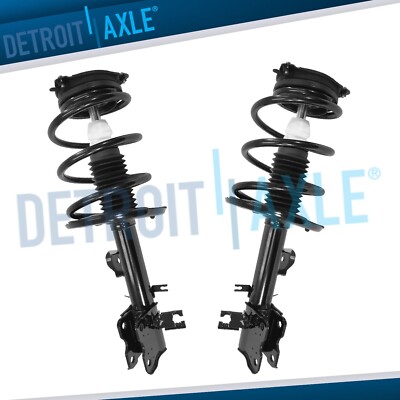 Front Left Right Struts w/ Coil Spring Assembly Set for 2011 - 2017 Nissan Quest-image