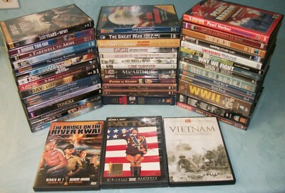 Military/War DVDs & Blu-ray D - H $2.95 to 9.95 You Pick Buy More Save Up To 25%-image