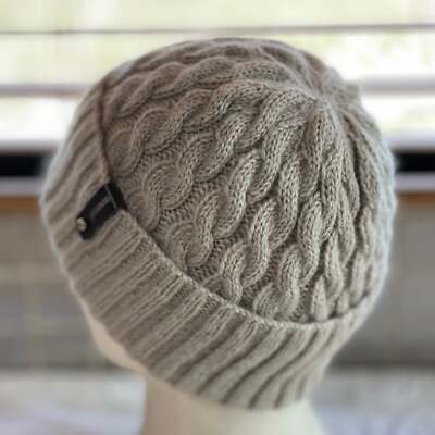 Cosy Comfort Classic Cable Hand Knitted Beanie-image