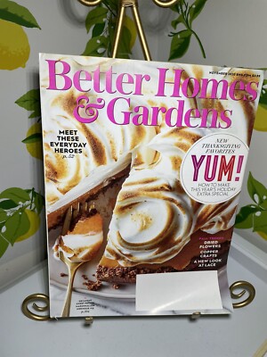 Better Homes & Gardens Magazine November 2020 New Thanksgiving Day Favorites-image