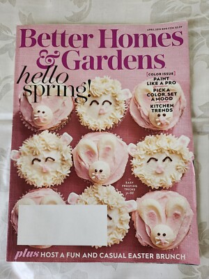 Better Homes & Gardens Magazine Hello Spring April 2018-image