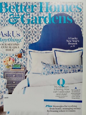 Better Homes and Gardens Magazine January 2021 Our Second Annual Q&A Issue - NEW-image