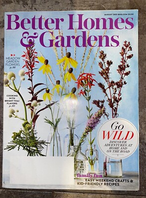 Better Homes & Gardens Magazine August 2021-image