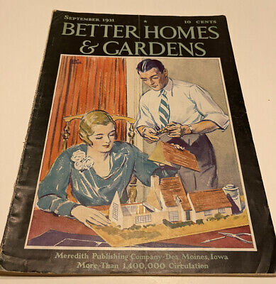 SEPTEMBER 1931 ISSUE BETTER HOMES AND GARDENS MAGAZINE GREAT ADS-image