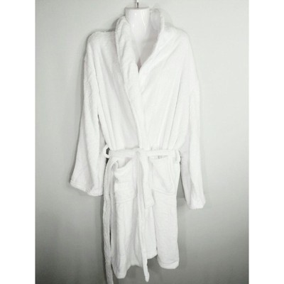 CoCus Pocus Soft Plush White Robe  