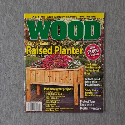 WOOD Better Homes & Garden Magazine 218 May 2013 Raised Planter-image